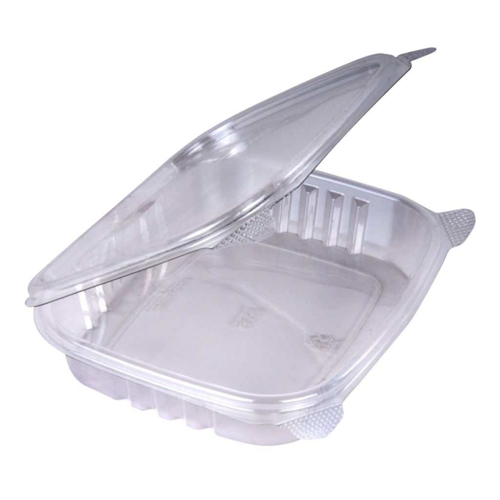 36oz Clear Hinged Container